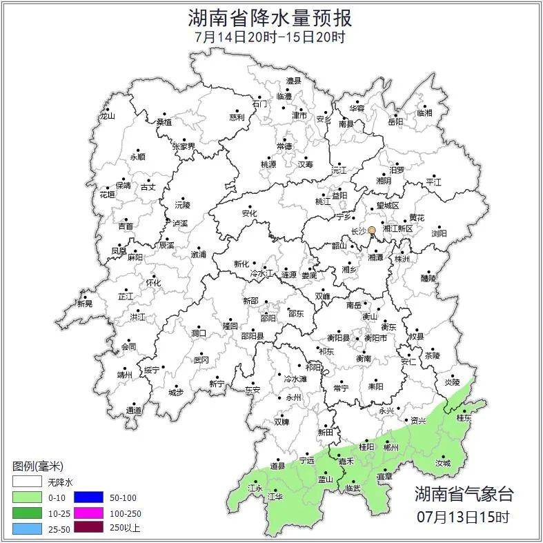 高温黄色预警！湖南高温再度发展